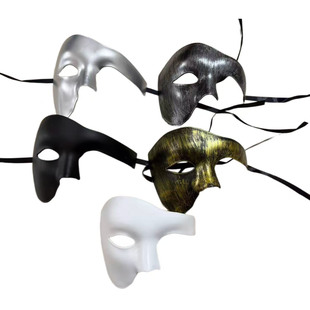 Opera Phantom-Style Half-Face Masquerade Mask 的原商品图