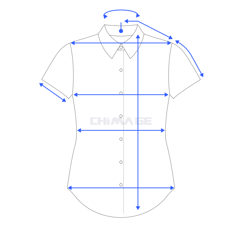 Short Sleeve Dress Shirt F.