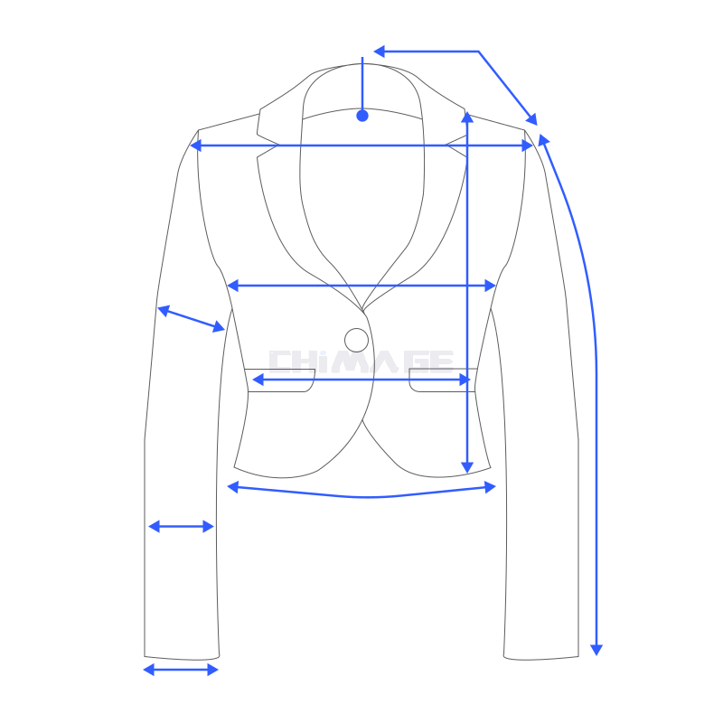 Cropped Blazer