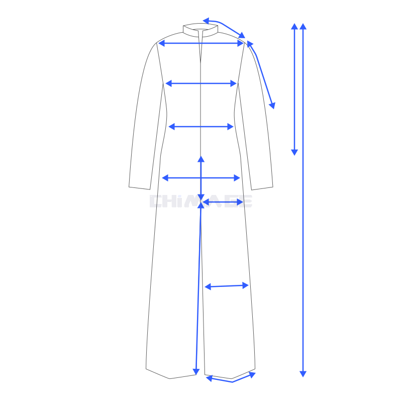 女式长袖连身裤/Women's Jumpsuit 2- Long Sleeved