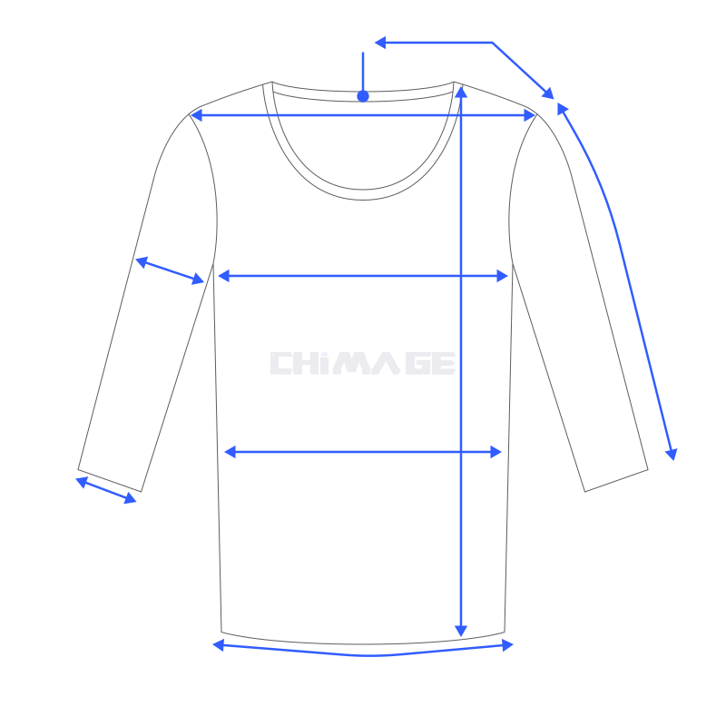 3/4 Sleeve Tee