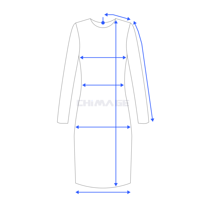 长袖连衣裙/Long Sleeve Dress