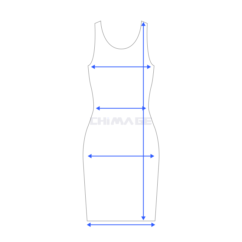 无袖连衣裙/Sleeveless Dress