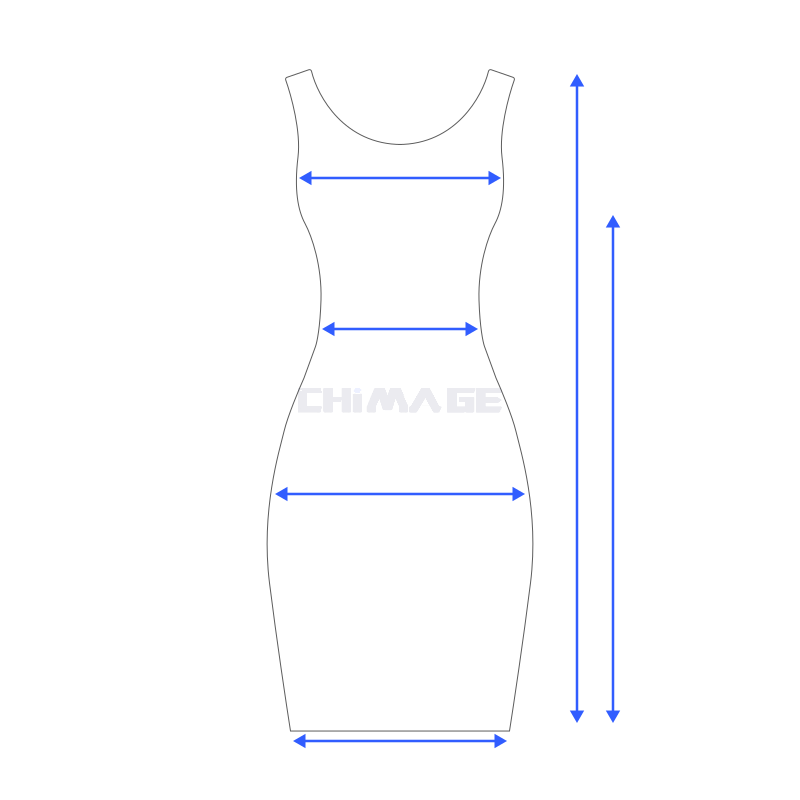 修身连衣裙/Fitted Dress